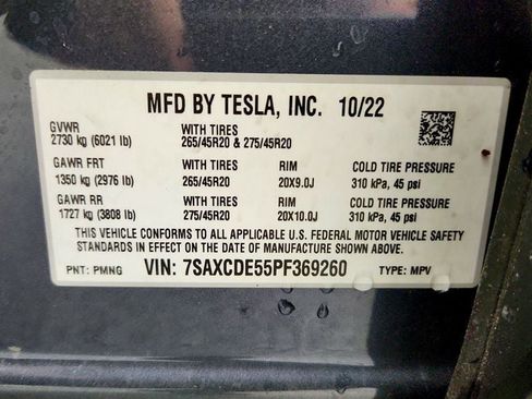 Used 2023 Tesla Model X AWD/4WD image 22