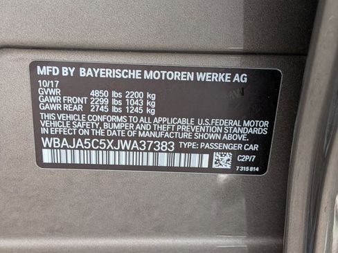 Used 2018 BMW 530i 530i image 30