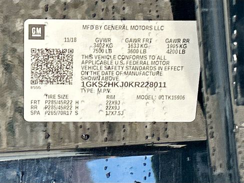 Used 2019 GMC Yukon XL Denali w/ Open Road Package image 36