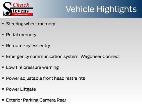 Used 2024 Jeep Wagoneer L Series II RWD image 5