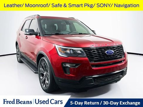 Used 2018 Ford Explorer Sport w/ Ford Safe & Smart Package AWD/4WD image 1