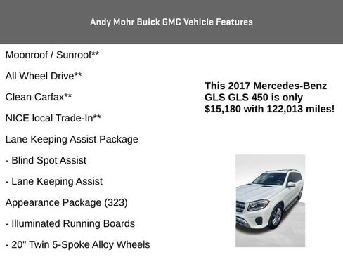 Used 2017 Mercedes-Benz GLS 450 4MATIC image 4