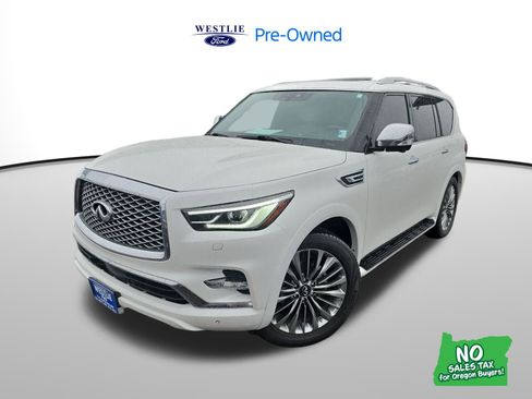 Used 2021 INFINITI QX80 Sensory w/ Cargo Package image 1