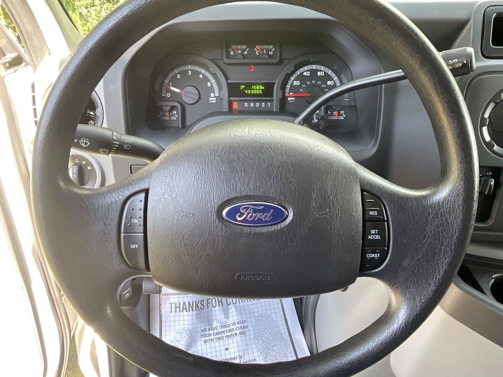 Used 2012 Ford E-350 and Econoline 350 Extended Super Duty w/ Commercial Cargo Van Pkg RWD image 14