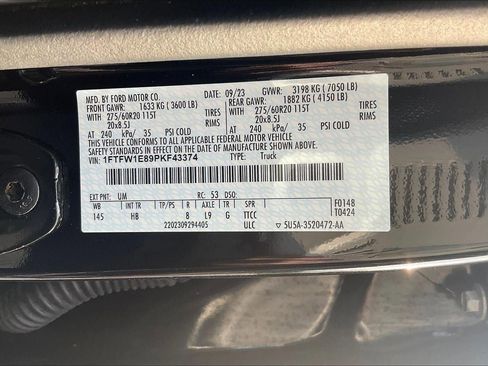 Used 2023 Ford F150 Lariat w/ Equipment Group 502A High image 33