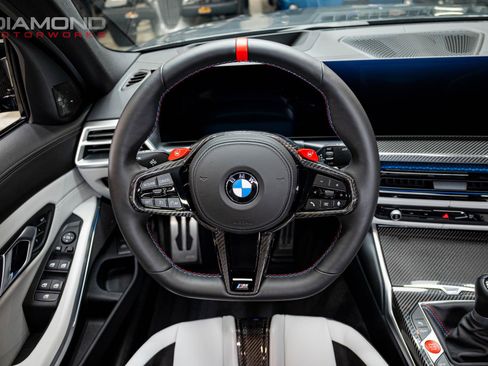 Used 2025 BMW M3 w/ M Carbon Exterior Package RWD image 94