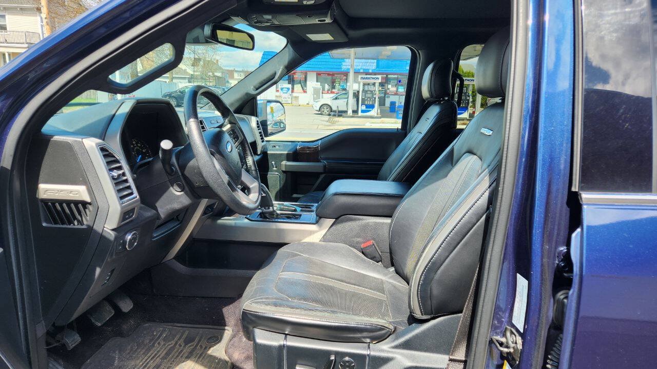 Used 2015 Ford F150 Platinum w/ Trailer Tow Package AWD/4WD image 11