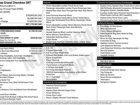 Used 2020 Jeep Grand Cherokee SRT image 43