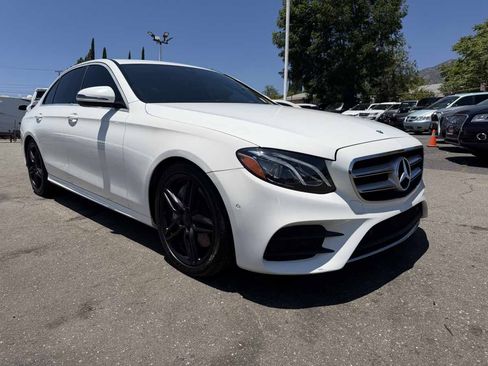 Used 2018 Mercedes-Benz E 300 w/ AMG Line Exterior image 1