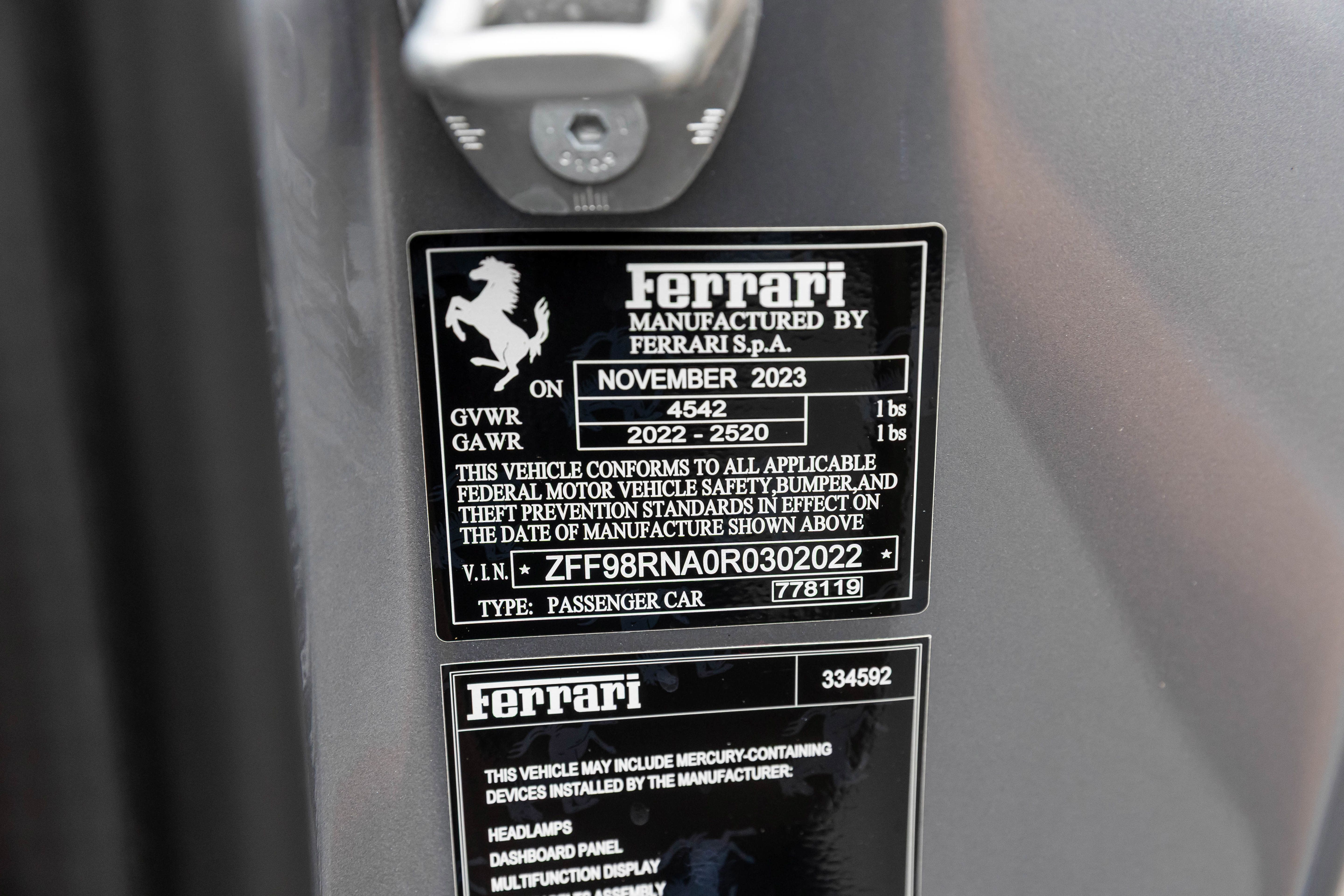 Certified 2024 Ferrari Roma RWD image 19