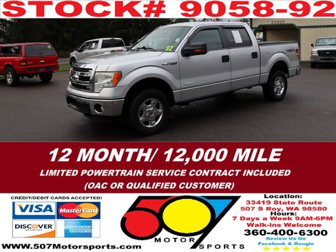 Used 2013 Ford F150 XLT w/ Mid Equipment Group image 2