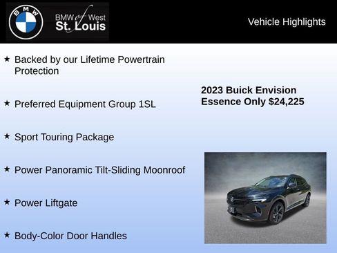 Used 2023 Buick Envision Essence w/ Sport Touring Package FWD image 8