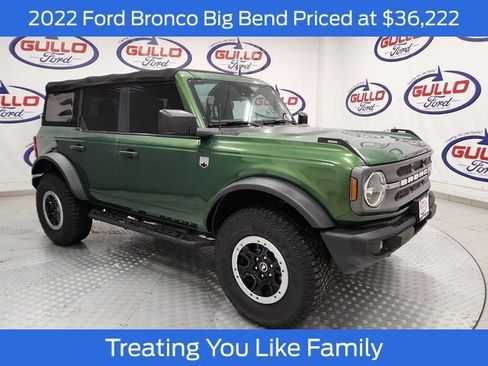 Certified 2022 Ford Bronco Big Bend w/ Sasquatch Package image 1