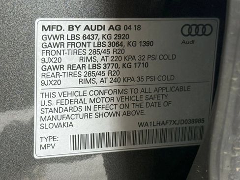 Used 2018 Audi Q7 2.0T Premium Plus AWD/4WD image 26