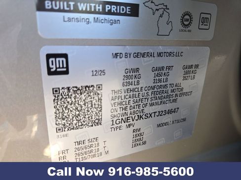 New 2026 Chevrolet Traverse Z71 w/ Driver Confidence Package image 31