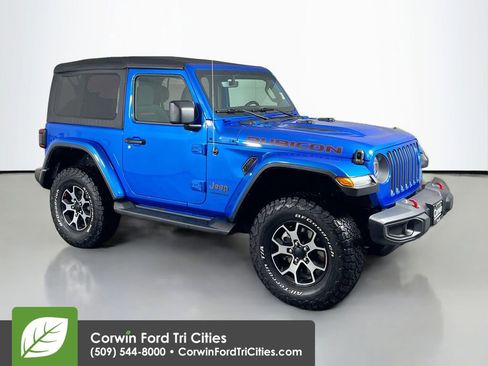 Used 2022 Jeep Wrangler Rubicon w/ LED Lighting Group image 1