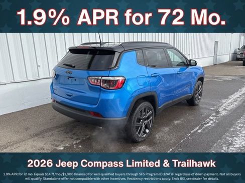 New 2026 Jeep Compass Limited AWD/4WD image 8