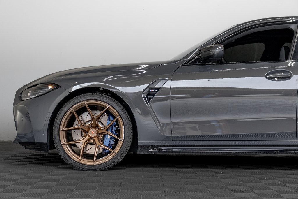 Used 2023 BMW M3 w/ M Carbon Exterior Package RWD image 10