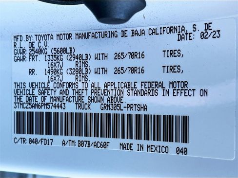 Used 2023 Toyota Tacoma TRD Off-Road image 30