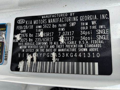 Used 2019 Kia Sorento AWD V6 image 30