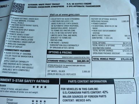 Used 2017 GMC Yukon XL Denali w/ Open Road Package image 25