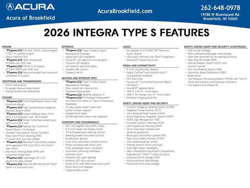 New 2026 Acura Integra Type S image 4