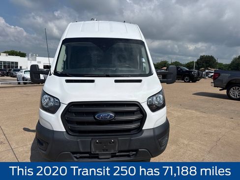 Used 2020 Ford Transit 250 148 High Roof Extended w/ Load Area Protection Package RWD image 2
