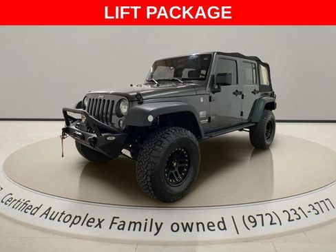 Used 2017 Jeep Wrangler Unlimited Sport w/ Connectivity Group AWD/4WD image 1