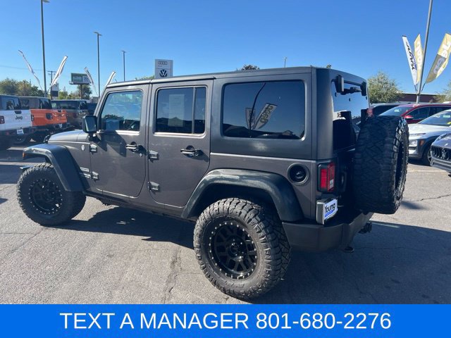 Used 2014 Jeep Wrangler Unlimited Sport w/ Quick Order Package 24S AWD/4WD image 3