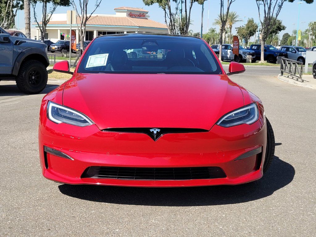 Used 2021 Tesla Model S Plaid AWD/4WD image 3