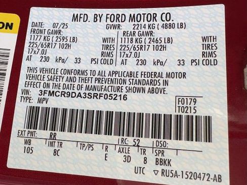 New 2025 Ford Bronco Sport Badlands AWD/4WD image 27