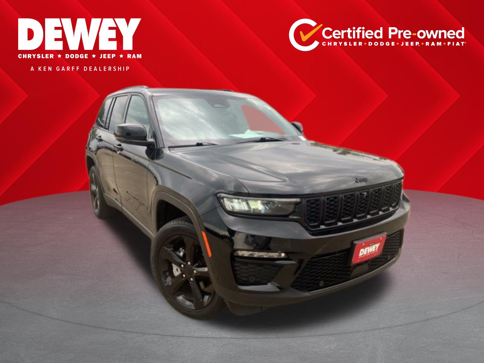 Certified 2024 Jeep Grand Cherokee Limited w/ Luxury Tech Group II AWD/4WD image 1