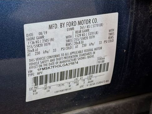 Used 2020 Ford Explorer Limited image 34