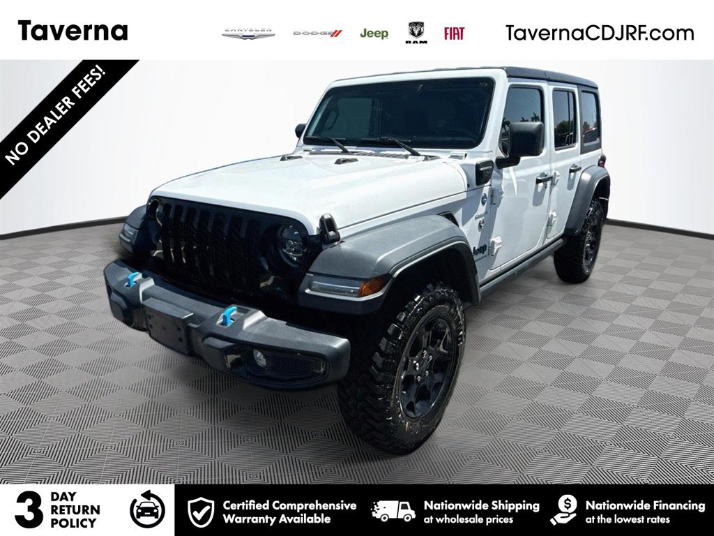 Certified 2023 Jeep Wrangler Unlimited w/ 8.4" Radio Group AWD/4WD image 1