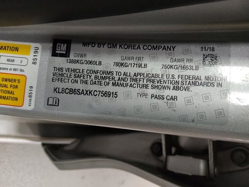 Used 2019 Chevrolet Spark LS FWD image 33