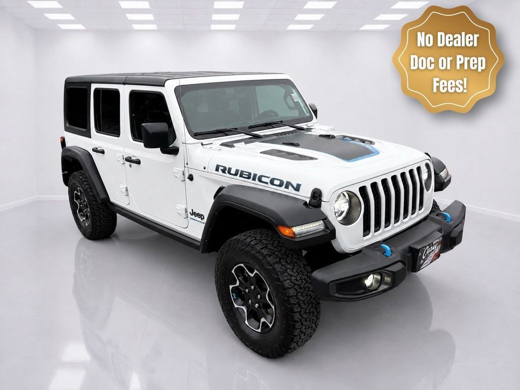 Used 2023 Jeep Wrangler Unlimited Rubicon 4xe AWD/4WD image 2