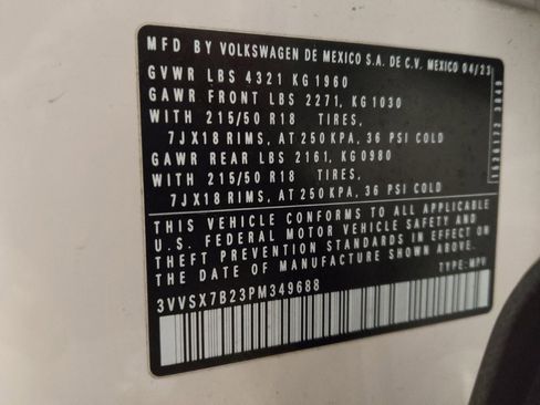 Used 2023 Volkswagen Taos SE FWD image 33
