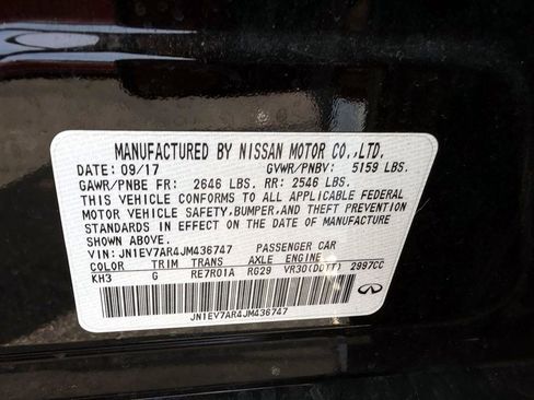 Used 2018 INFINITI Q50 Luxe w/ Essential Package (3.0T Luxe) image 14