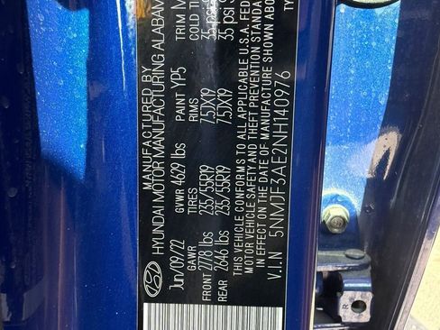 Used 2022 Hyundai Tucson SEL w/ Convenience Package image 16