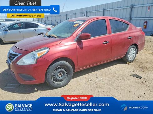 Used 2017 Nissan Versa S Plus FWD image 1