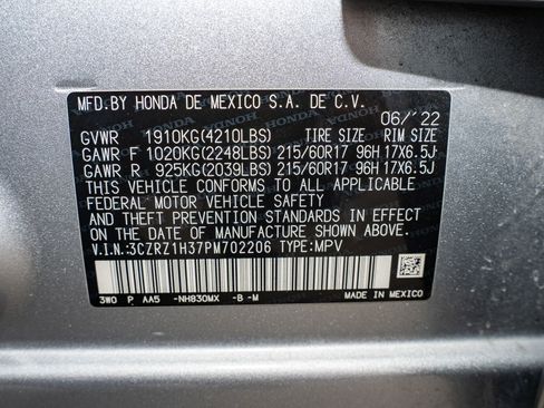 Used 2023 Honda HR-V LX image 36