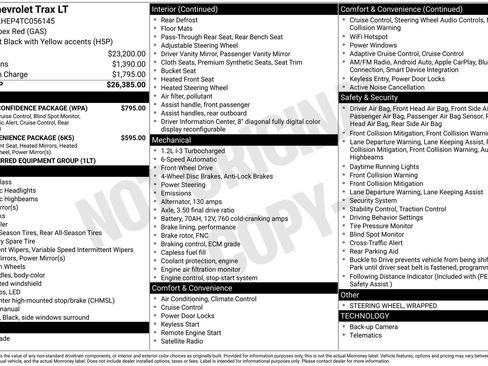Used 2026 Chevrolet Trax LT w/ Driver Confidence Package FWD image 14