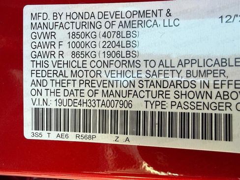 Certified 2026 Acura Integra A-Spec FWD image 20