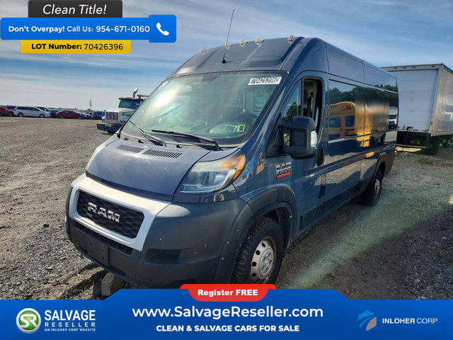 Used 2020 RAM ProMaster 3500 FWD image 1