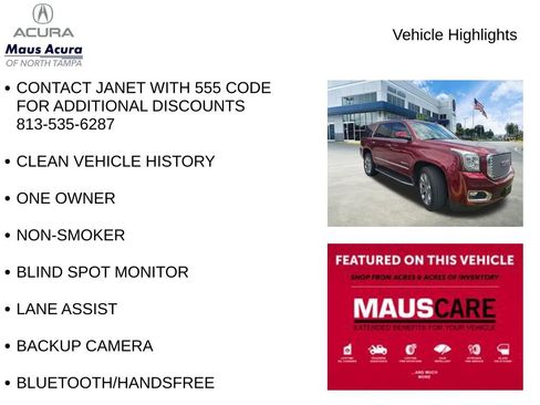 Used 2016 GMC Yukon Denali w/ Open Road Package image 8