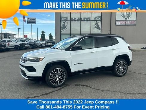 Used 2022 Jeep Compass Limited w/ Elite Group AWD/4WD image 1