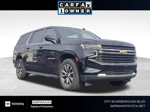Used 2021 Chevrolet Suburban LT w/ Rear Media and Nav Package AWD/4WD image 1