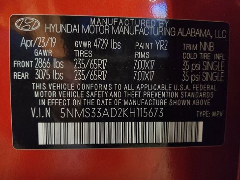 Used 2019 Hyundai Santa Fe SEL image 33