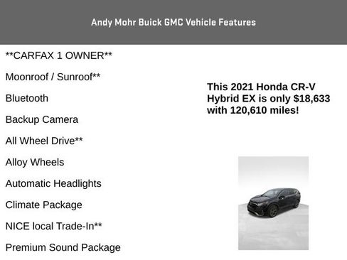 Used 2021 Honda CR-V EX image 4