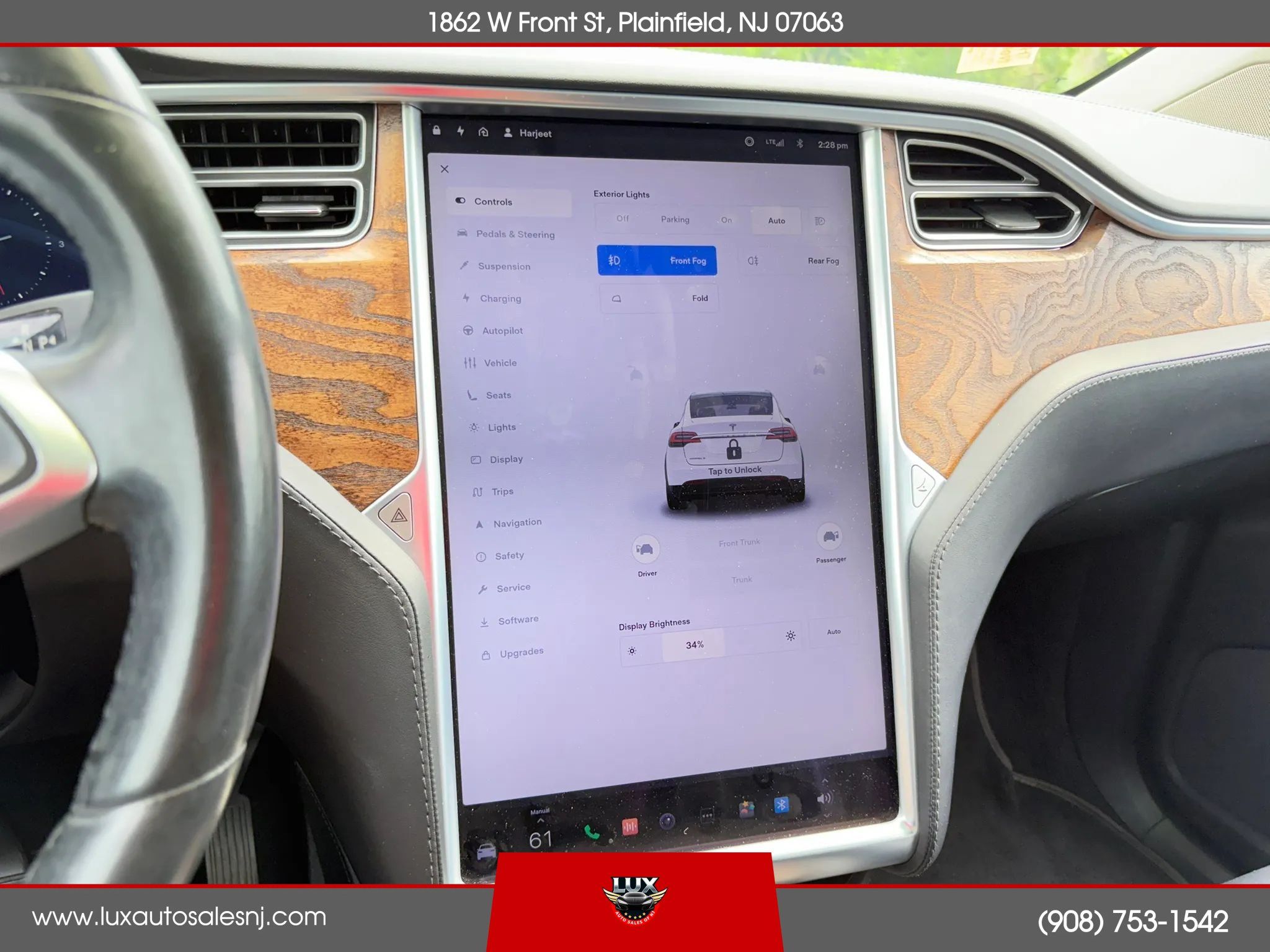 Used 2018 Tesla Model X 100D AWD/4WD image 33